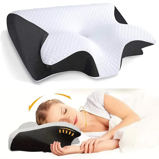 Orthopedic Pillow - SpineSupport - Ergonomic Design - Pain-Free Sleeping