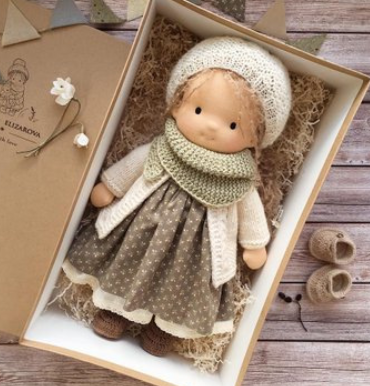 Waldorf doll | Handmade | Fantasy play | Dolls | Waldorf educational toys