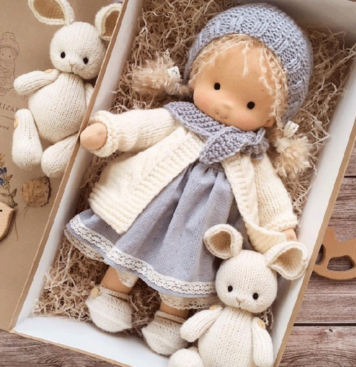 Waldorf doll | Handmade | Fantasy play | Dolls | Waldorf educational toys