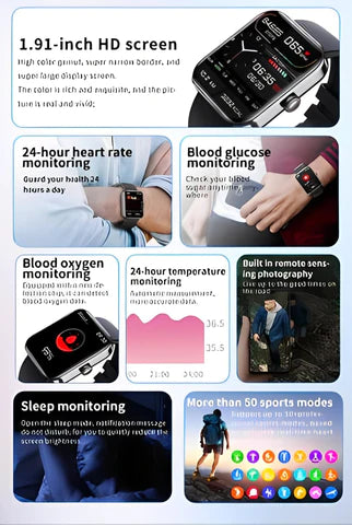 Smartwatch for Blood Glucose Monitoring | Smartwatch for Non-Invasive Blood Glucose Monitoring