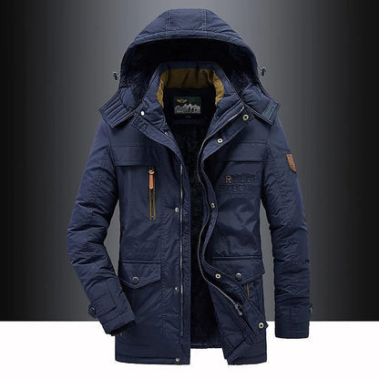 Casual padded parka jacket